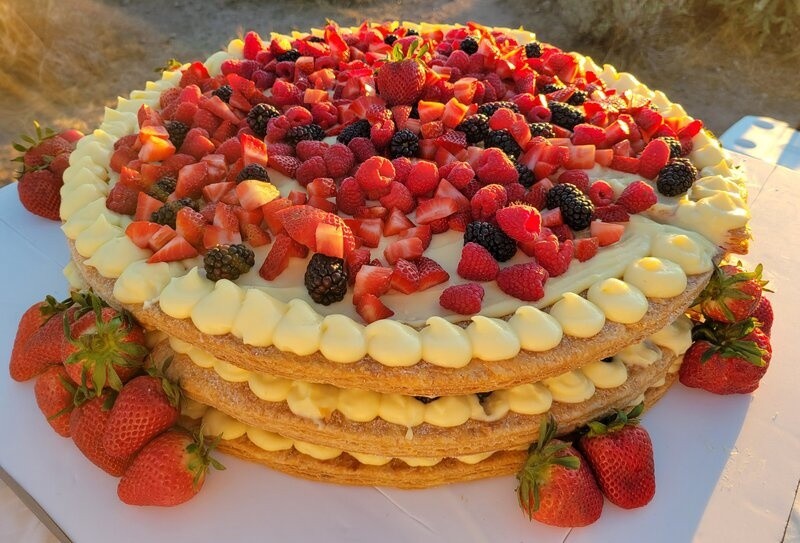 Mille Feuille  Wedding Dessert